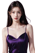 girl purple one